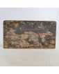 Small Oak Travel Office with Enkrier Glass
