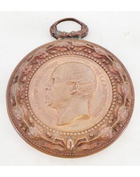 Bronze Medal of President Mac Mahon 19th Century