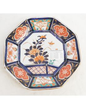 18th Century Imari Hexagonal Dish