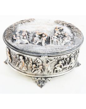 Padded interior jewel box