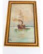 Oil on Canvas Marine Gold Frame HLDA