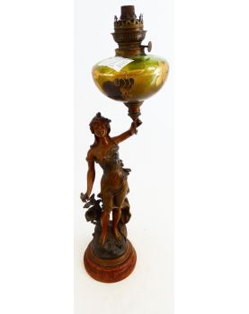 Oil Lamp Subject in Regulus 1900