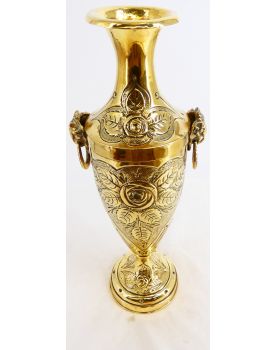 Grand Vase en Laiton 2 Anneaux
