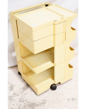 Rolling box Jo Columbo on casters