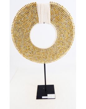 Nassa shell tolai necklace on metal base