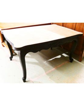 Table Patiné Noir et Brut