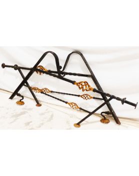Pair of stair railings
