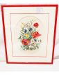 Aquarelle Encadrée Coquelicots