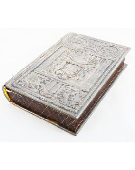 Petit Livre THORA en Métal Argenté