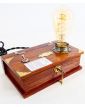Lampe Coffret Livre Artisanale